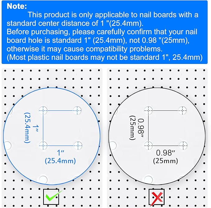 310PCS Pegboard Accessories Organizer Kit, Peg Board Baskets and Paper Towel Holder for 1/8 and 1/4 inch Pegboard Hooks Assor