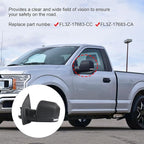JDMSPEED Left Drive Side View Mirror Power Heated LED Signal Textured Black Left LH Compatible with 2015-2020 Ford F150 FL3Z-