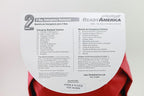 Ready America 70280 72 Hour Emergency Kit, 2-Person, 3-Day Backpack, Includes First Aid Kit, Survival Blanket, Portable Prepa