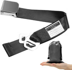 2 in 1 Airplane Seat Belt Extender, Coolrunner Adjustable 7-32" Airplane Seatbelt Extender - FITS ALL Airlines - Free Carrying Case
