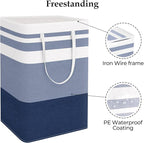 StorageRight Laundry Basket Hamper Large Collapsible Laundry Hamper with Easy Carry Handles，Freestanding Clothes Hampers for 