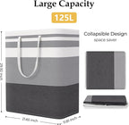 StorageRight Laundry Basket Hamper Large Collapsible Laundry Hamper with Easy Carry Handles，Freestanding Clothes Hampers for 