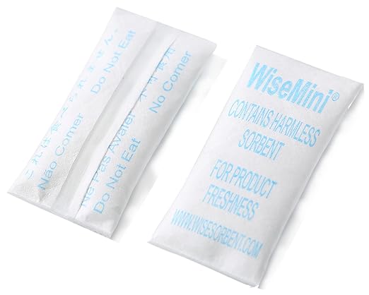 0.5 Gram 2000 Pack Silica Gel Packs, Dessicant Packets, Moisture Absorbers for Food Storage, Food Grade Desiccant