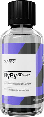 CARPRO FlyBy30 Glass Sealant: Professional Windshield, Window & Glass Coating - Rain Shower Water Repellent & Car Glass Treat