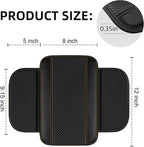 NBTEPEM 6 PCS Car Steering Wheel Cover Set, Microfiber Leather Steering Wheel Covers Universal 14.5-15 inch, Center Console Cover, Seat Belt Cushion, Cup Holder Coaster, Car Accessories Set Beige
