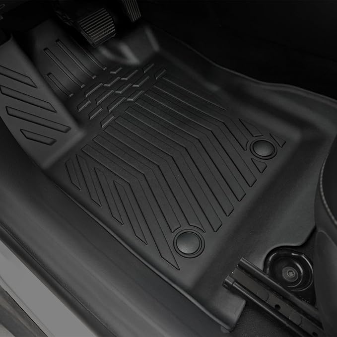 Floor Mats for Jeep Compass 2017-2026, All Weather Floor Mats Cargo Liner with Backrest Protectors and Door Sill Guards Accessories, Full Coverage Set (Fit New Body Style 2nd Generation)