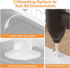 Under Sink Organizer, High Adjustable 2 Tier Under Kitchen Sink Organizer, Multi-Purpose Storage Shelf for Kitchen Bathroom C