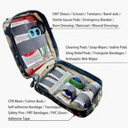 Carlebben EMT MOLLE Ifak Pouch Tactical MOLLE Medical First Aid Kit Utility Pouch ACU Camouflage