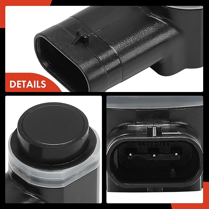 A-Premium 4-PC Reverse Backup Parking Assist Sensor Compatible with Select Toyota & Volkswagen & Hyundai & Audi & Volvo - Cor