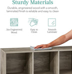 Best Choice Products 6-Cube Storage Organizer, 11in Shelf Opening, Bookcase, Display Shelf, Customizable w/ 3 Removable Back 