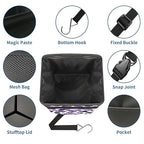 Car Trash Can – Multi-Purpose, Lightweight and Portable with Durable Water-Resistant Coating, No Installation Required, Practical and Ample Capacity, Variety of Colors.Tiger Pattern