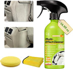 500ml Car Interior Polish Ceiling Foam Headliner Roof Fabric Cleaner Spray Kit for Leather, utomotive Seat,Dashboard, Carpet,