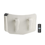 Car Trash Can Small Leather Vehicle Trash Bin Car Dustbin Garbage Organizer Holder with Trash Bag Foldable Mini Cars Storage Bag Container for Auto SUV Van Trucks (White,Clip on)