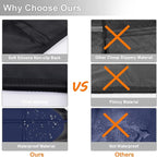 Car Seat Protector,2 Pack Automotive Seat Protectors Baby Carseat Pad Waterproof & Durable 600D Fabric for Child Baby Car Sea