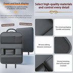 Popular Items Rear Seat Organizer, Premium Waterproof PU Leather Car Seat Back Pocket with Stain Proof iPad Storage, Black