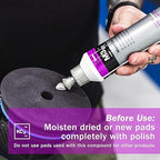 Koch-Chemie - Micro Cut Polishing Compound - Silicone Oil-Free; Permanent Removal of Holograms, Fine Scratches, and Sanding Marks to P3000 Grain Size; High Gloss Finish (250 milliliters)