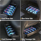 GEEDAR Under Seat Storage Box Organizer for Tesla Model Y (1 pack), Upgraded ABS + TPE Double Layer Hidden Storage Box, Washable Underseat Storage Organizer fit Tesla Model Y Accessories 2021-2024