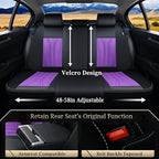 FLORICH Rear Seat Covers Leather Car Seat Covers Waterproof Back Seat Cover Automotive Seat Covers Universal Seat Cushion Pro