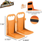 Armor All Trunk Cargo Blocks, Cargo Dividers, Trunk Dividers, Hook & Loop Trunk Organizer Blocks to Hold Cargo in Place,