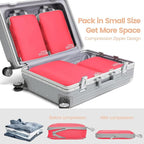 Cambond Compression Packing Cubes for Travel - Lightweight Expandable Travel Bags Luggage Organizers Travel Essentials Compre