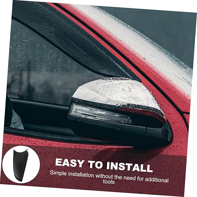 Rearview Mirror Cover Right for Car, Durable Material Protects Rearview Mirror from Damage, Easy Installation Vehicle