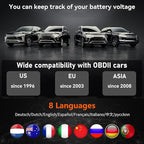 OBD2 Scanner, CGSULIT SC103 Car Code Reader Diagnose Check Engine Light Smog Check DTCs Scan Tool Live Data Stream Voltage Test