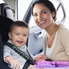 Tuanse 4 Pack Car Seat Belt Covers for Kids Seatbelt Pillow Unicorn Dinosaur Baby Car Seat Strap Covers Head Rest Support Shoulder Pads for Baby Girls Boys Travel