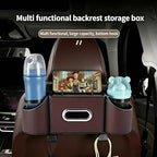 4-in-1 car organizer back seat, Multi-Pocket backseat car cup holder, Universal back seat cup holders for cars, car organization, for Travel & Daily Use (KARTAN)