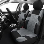 Pariitadin Car Seat Covers Full Set, Washable and Breathable Premium Cloth Automotive Vehicle Seat Cover for Car Interior, Un