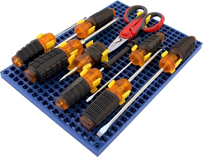 Metal Hanging Hooks 4.33 inch / 110 mm 10 Pcs - Accessory for Organizer Genie Pegboards to Organize Tools
