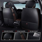 MIROZO Front Seat Covers,2PCS Car Seat Covers Red Waterproof Seat Protector Automotive Vehicle Cushion Cover Universal Fit fo