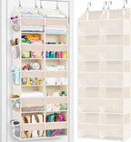 Ofiray-home Over the Door Organizer 5 Tiers,Extra Large Behind Door Storage of 10 Compartments,80 lbs Weight Capacity Over th