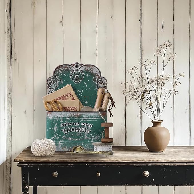 Metal Hanging Storage Baskets Wall Baskets for Mail, Files,Flowers, Books & Accessories, Wall-Mounted Organizer for Entryway,