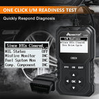 OBD2 Scanner, V410 Car Scanner Diagnostic Tool: Engine Fault Code Reader Scan Tool with Live Data/Freeze Frame for All OBDII