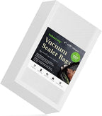 Vacuum Sealer Bags For Food - 100 Quart 6" x 10" - Commercial Grade BPA Free Bag - Durable Customized Size Food Vac Bags for 