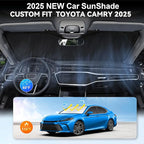 Sunshade for 2025 2026 Camry LE XLE Hybrid SE XSE Sedan Summer Interior Accessories Front Window Shield 210T Coating Cover for Windshield Sun Visor Protector 2026 Upgrade