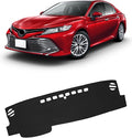 FIILINES Dash Cover for Toyota Camry 2018-2024 (No HUD), Camry Accessories Dashboard Cover Mat No Glare Sunshade Anti-Slip Pa