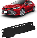 FIILINES Dash Cover for Toyota Camry 2018-2024 (No HUD), Camry Accessories Dashboard Cover Mat No Glare Sunshade Anti-Slip Pa