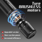 Chuboor 13000PA Powerful Car Vacuum Cleaner High Power Cordless Rechargeable, Handheld Vacuum, Portable Mini Vacuum with LED 