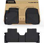 VIWIK Floor Liners for Honda CR-V 2023-2026 (Include Hybrid Models), All Weather Floor Mats Accessories TPE Custom 1st & 2nd Row Black