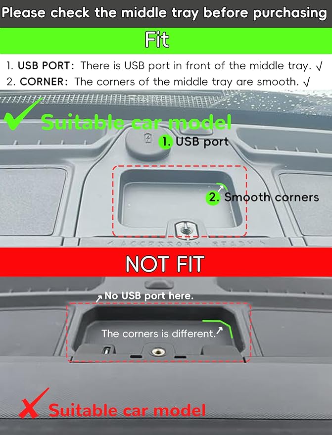 auovo Dash Cover Tray Compatible with Ford Bronco Accessories 2024 2025 2026 Bronco Anti-Slip Silicone Car Dashboard Compartm