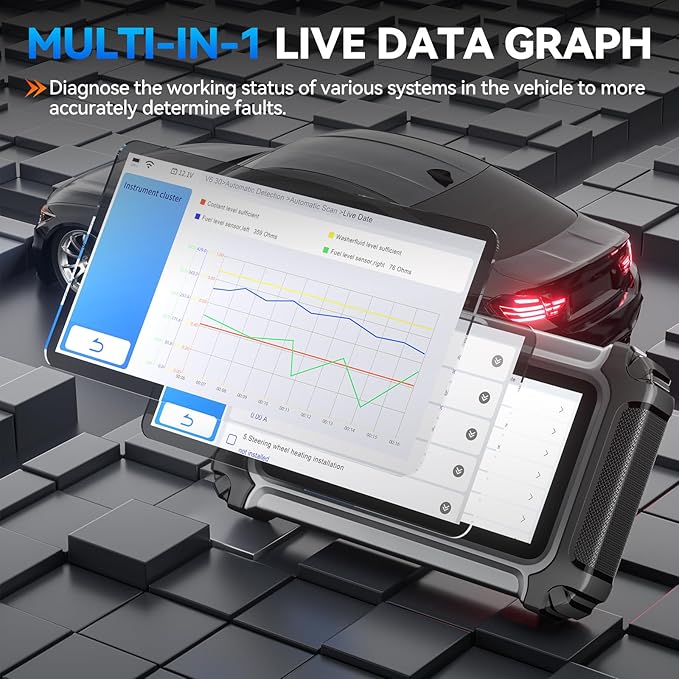 XTOOL IP500 for GM OBD2 Scanner, Bidirectional Scan Tool with Full Systems Diagnostic for Buick/Chevy/Cadillac/GMC, Diagnostic