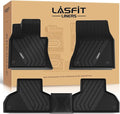 LASFIT Floor Mats for BMW X5 (F15) 2014-2018 / for BMW X6 (F16) 2015-2019, Custom Fit TPE All Weather Floor Liners 1st & 2nd Row Car Mat, Black