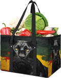 Reusable Grocery Bag Foldable Shopping Tote Bag with Handles Reusable Shopping Bags Large Kitchen Grocery Bags