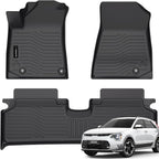 All Weather Floor Mats Fit for Kia NIRO EV(Not PHEV) 2023 2024 2025 TPE Rubber Liners Set NIRO EV Accessories All Season Guard Odorless Anti-Slip Floor Mats
