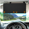 Sun Visor Extender for Car, Upgraded Polarized Sun Blocker, Sunshade Lens Magnetic Connection Adjustable 4 Directions, Anti-Glare,Protects from Sun Glare, Snow Blindness & UV Rays, Black