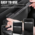 LED Car Trash Can Leak-Proof,Strong Magnetic Fast Closing Car Trash Bin as Cars Organizers and Storage,Cars Garbage Can with Automotive Trashs Bag for Backseat,Console,Door