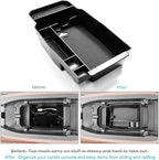 CDEFG 6Pcs for 2023 2024 2025 2026 Mazda CX-50 Center Console Organizer Tray for 2023 2024 2025 2026 Mazda CX-50 Hybrid Accessories Middle Console Storage Box Door Handle Pockets