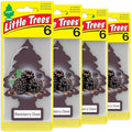 LITTLE TREES Car Air Freshener | Hanging Tree Provides Long Lasting Scent for Auto and Home | 24 Air Fresheners |Blackberry C