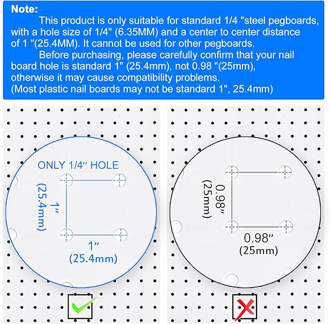 Pegboard Tools Shelves,Tool Organizer,be used to Store Various Screwdrivers,Wrenches,Sockets,etc (Combination storage rack)